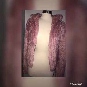 Pink Faux Fur jacket